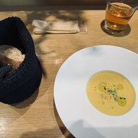 LE PORTIER Par Aux Delices de dodine Toranomon - かぼちゃのポタージュ