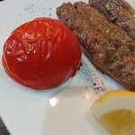 アリアナレストラン - ・焼きトマト(焦げが欲しい)