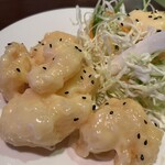 大口餃子房 - エビマヨ　油強め