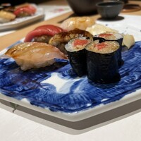 名古屋 栄 栞庵 鮨 やましろ - 寿司後半と巻物