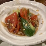 Yoino Neko - トマトと胡瓜のナムル
