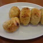 ホワイト餃子 - 別々に提供された8個