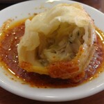 ホワイト餃子 - 餃子の中身