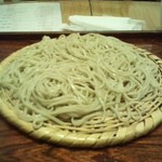 蕎麦 案山子 - ざる蕎麦