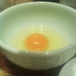 蕎麦 案山子 - 生卵