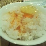 蕎麦 案山子 - 卵かけごはん