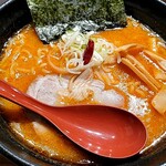 麺屋 開高 - ・辛味噌らー麺(白味噌・中辛)1050円