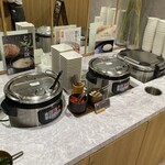SUPER HOTEL - ご飯と汁物は、コチラで御座いま〜すm(._.)m