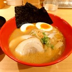 えびそば えび助 - 特製海老そばガツンのアップ