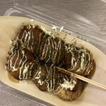 あほや  - たこ焼き6個　450円