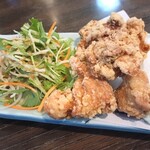 千明 - 唐揚げは５個