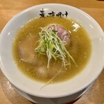 麦の夜明け - 味玉 帆立と山椒の中華そば