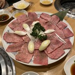 炭焼 金竜山 - 上タン塩　4800円/1人前