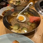 炭焼 金竜山 - 冷麺　1200円/1人前