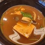 春帆楼 - 赤味噌の味噌汁