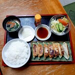 Ramentake Mi - ギョウザ定食 750円