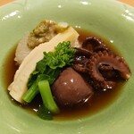 Shun Sai Shimpaku - 風呂吹き大根と飯蛸ほうじ茶煮