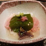 旬菜真柏 - アマダイの桜蒸し