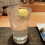 旬菜真柏 - レモンサワー