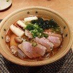 旬菜真柏 - 鴨葱うどん