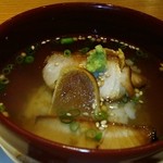 こふく - 鰤塩焼きとからすみ炙りの茶漬け♪