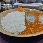 けらら - ひき肉とグリーンピースのカレー