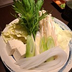 完全個室 つくよみ - 水炊きのお野菜