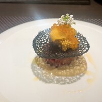リストランテ リンコントロ - 都祁鹿肉のタルタル