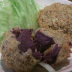 とんとんみ - 紅いも天ぷら