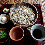 鬼怒川 竹やぶ - 田舎そば（850円）