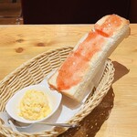 コメダ珈琲店 - トーストにジャム、タマゴ