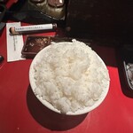 とり焼き 鶏料理 かしわ - ライス