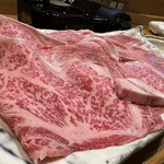 Sukiyaki shabu shabu kaiseki ryouri azuki - 