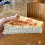 CAFE kichi - モーニングAセット660円、ホットコーヒー