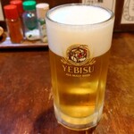 やじろ兵衛 - 生ビール