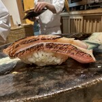 鮨 美幸 - 金目鯛　炙りが香ばしい　一手間が素晴らしい