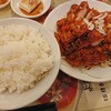 Shourakusaikan - 油淋鶏定食。搾菜や冷奴、中華スープにデザートの杏仁豆腐などまで付いて税込み935円也。