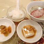 Shourakusaikan - 定食の小鉢など。