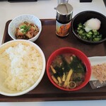 すき家 - 牛まぜのっけ朝食