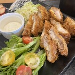 古代の湯　サニーレストラン - チキンカツ定食