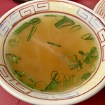 さか市 - チャーハンスープ