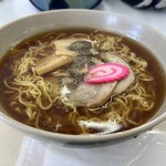 カムイスキーリンクス セルフレストラン - 醤油ラーメン(ネギ抜き¥900)