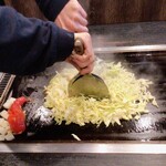 月島名物もんじゃ だるま 粋な店 - 