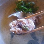 徳山鮓 - 子持ち鮎　リフトアップ。