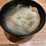 京Apollo食堂 - つくねと新玉ねぎのスープ