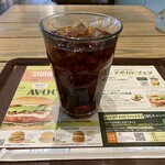 フレッシュネスバーガー - アイスコーヒー