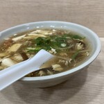 三五手工水餃生鮮專賣店 - 酸辣湯　35元（170円くらい）