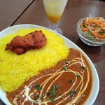 ナンハウス - ティッカキーマライスセット