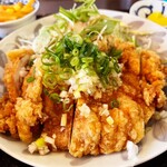 Tenshin Yatai Kumaya - 油淋鶏アップ