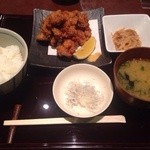 夷庵 - 竜田揚げ定食